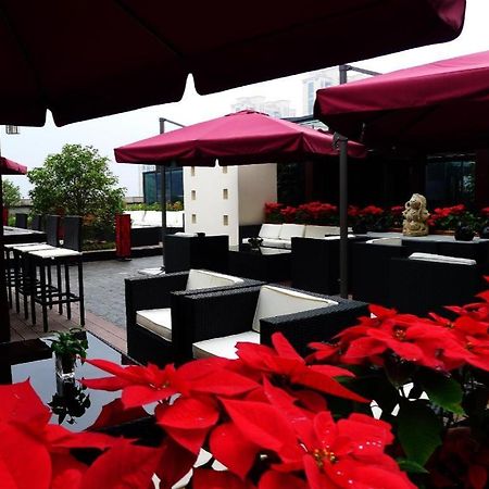 Ssaw Boutique Hotel Hangzhou Xiaoshan City Center מראה חיצוני תמונה