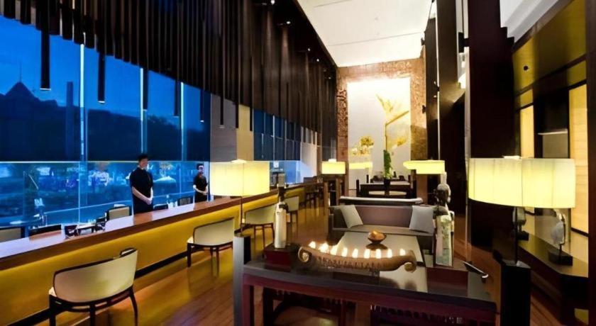 Ssaw Boutique Hotel Hangzhou Xiaoshan City Center מראה חיצוני תמונה
