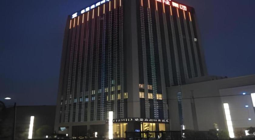 Ssaw Boutique Hotel Hangzhou Xiaoshan City Center מראה חיצוני תמונה