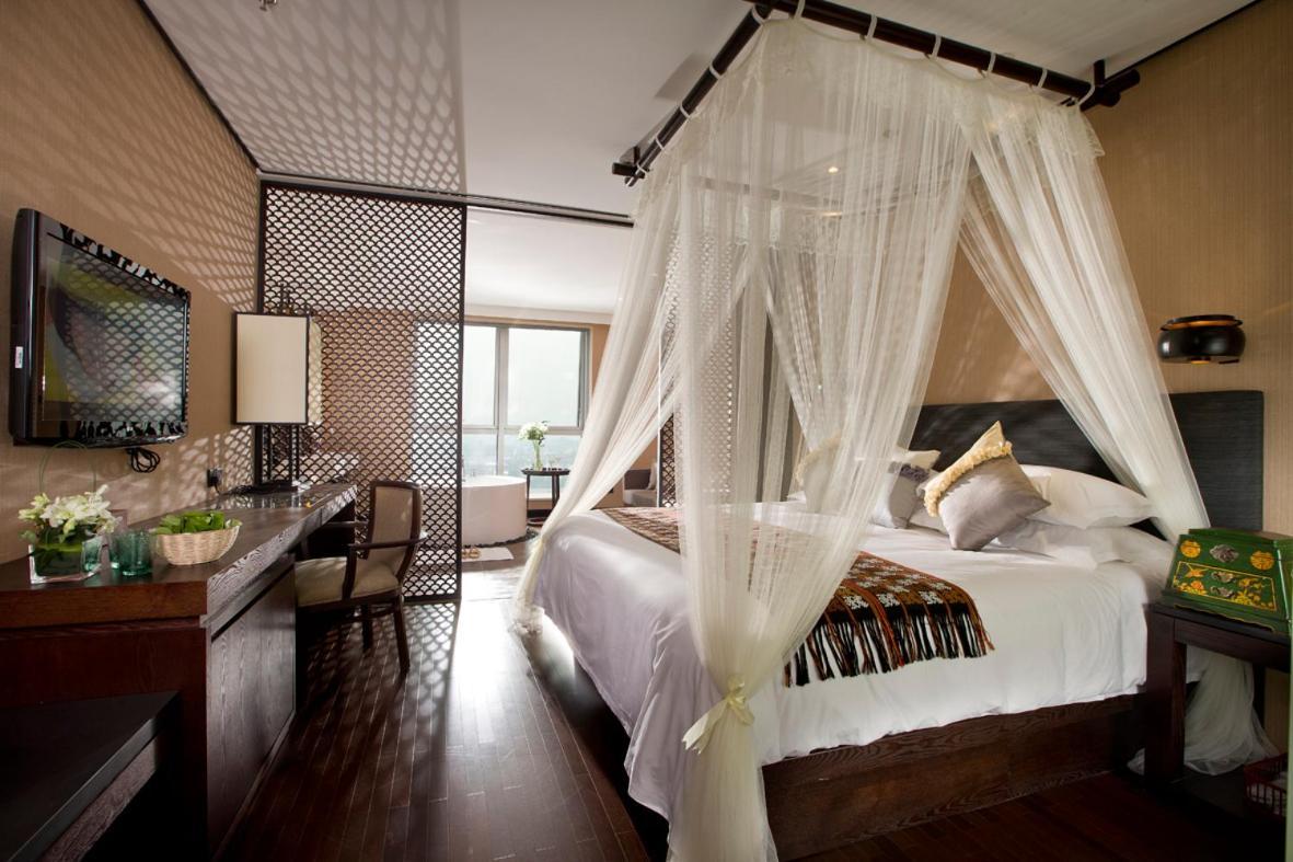 Ssaw Boutique Hotel Hangzhou Xiaoshan City Center מראה חיצוני תמונה