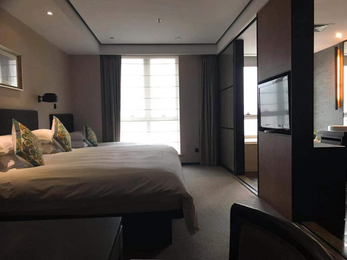 Ssaw Boutique Hotel Hangzhou Xiaoshan City Center מראה חיצוני תמונה